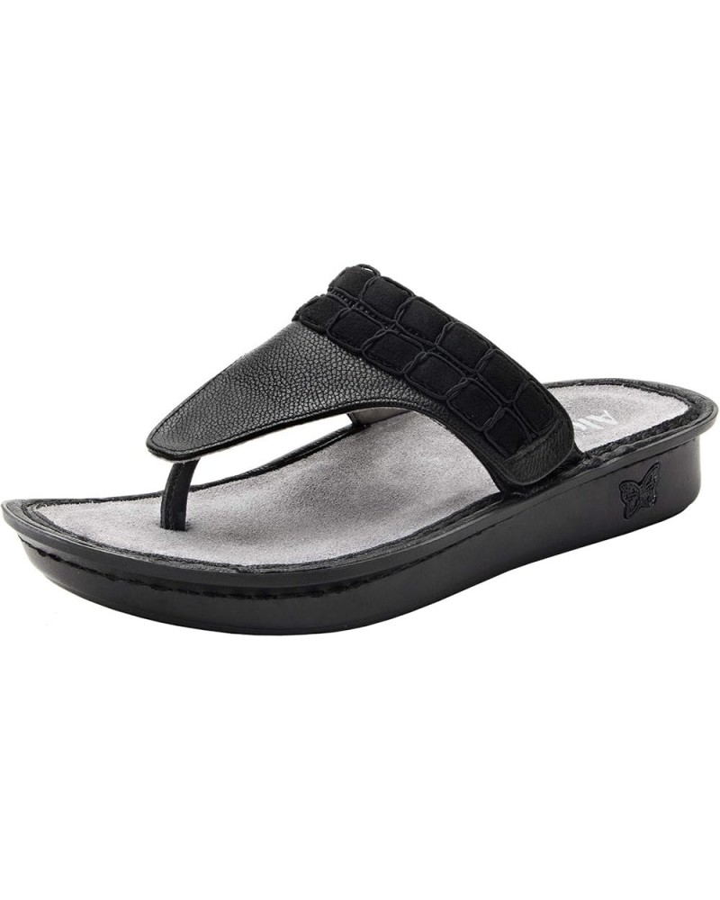 Alegria Vanessa Womens Sandal Black Upgrade $38.49 Sandals