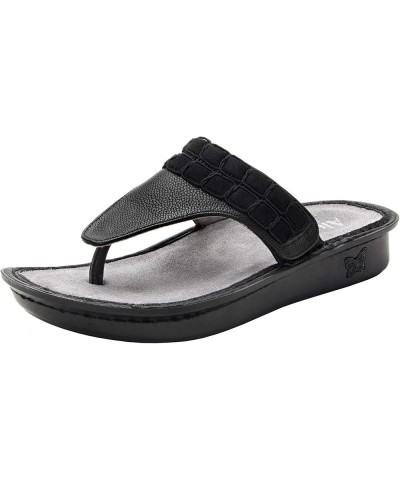 Alegria Vanessa Womens Sandal Black Upgrade $38.49 Sandals