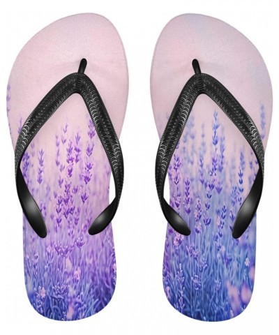 Beautiful Lavender Flip Flops Sandals of Men's & Women's,Sandals Beach Slippers Shower Slides $10.25 Sandals