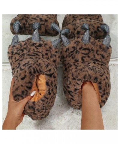 Women's Fuzzy Slippers Memory Foam House Slippers Super Soft Velvet Cartoon Shoes In Autumn And Winter Thickened A $17.77 Sli...