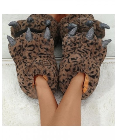 Women's Fuzzy Slippers Memory Foam House Slippers Super Soft Velvet Cartoon Shoes In Autumn And Winter Thickened A $17.77 Sli...