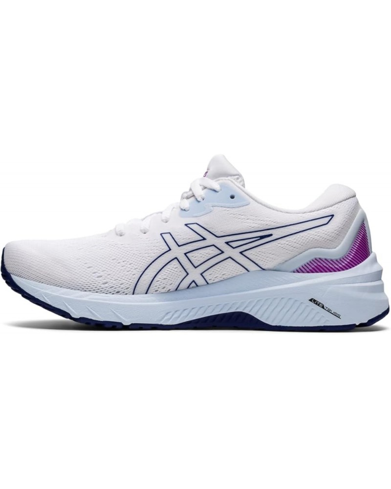 Women's GT-1000 8 White/Dive Blue $35.23 Athletic Shoes