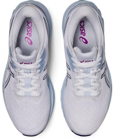 Women's GT-1000 8 White/Dive Blue $35.23 Athletic Shoes