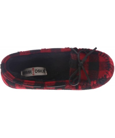 Lodge Trapper Womens Slipper Red-black-plaid $10.38 Slippers