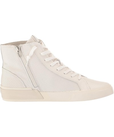 Women's Zohara Sneaker White Perforated Leather $25.47 Fashion Sneakers