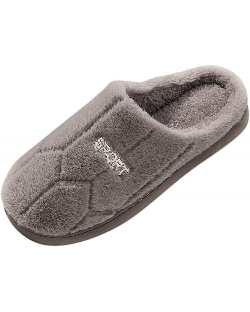 Women's House Slippers Comfortable Rubber Sole Flat Slippers Memory Foam Slippers Christmas Soft Cozy Fall Shoes Brown $9.43 ...