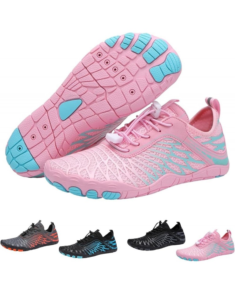 Hike Footwear Barefoot Womens, Summer Barefoot Shoes for Women Non-Slip Barefoot Shoes Unisex Barefoot Hiking Shoes Pink $16....