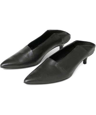 Thakoon, Kitten Mule Black $74.00 Mules & Clogs