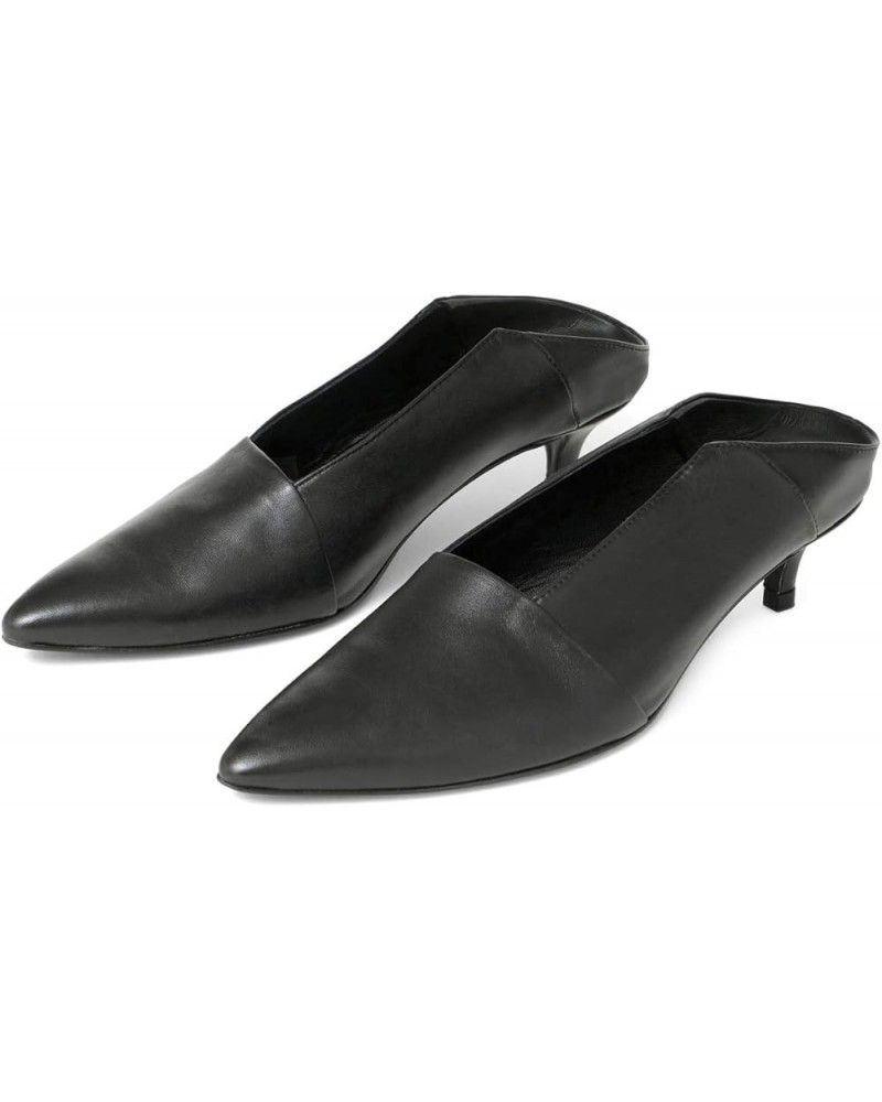 Thakoon, Kitten Mule Black $74.00 Mules & Clogs