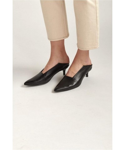 Thakoon, Kitten Mule Black $74.00 Mules & Clogs