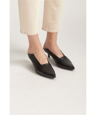 Thakoon, Kitten Mule Black $74.00 Mules & Clogs