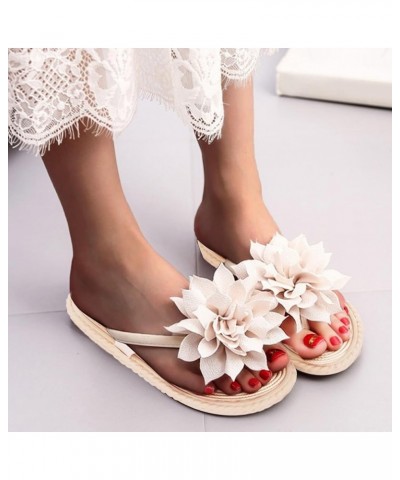 Womens Slippers Sandals Strappy Lace-Up Heels Slippers Strappy Sandals Pump Sandals Prom Dance for Women White $10.33 Sandals