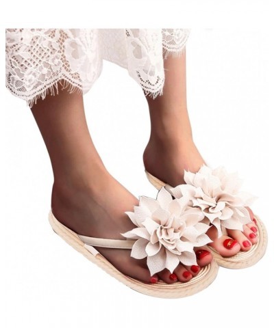 Womens Slippers Sandals Strappy Lace-Up Heels Slippers Strappy Sandals Pump Sandals Prom Dance for Women White $10.33 Sandals