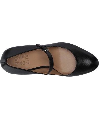 Women Talissa Mary Jane Pumps Black Leather $25.08 Flats