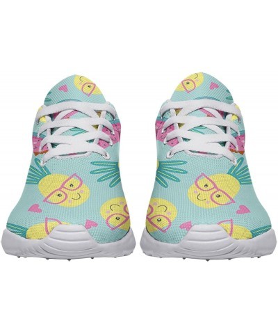 Women Men Watermelon Shoes Personalited Running Shoes Athletic Tennis Sneakers Gifts for Girl Boy Pineapple Watermelon White ...