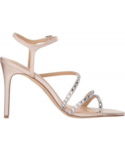 women's Marimba Heeled Sandal Champagne Satin $37.29 Sandals