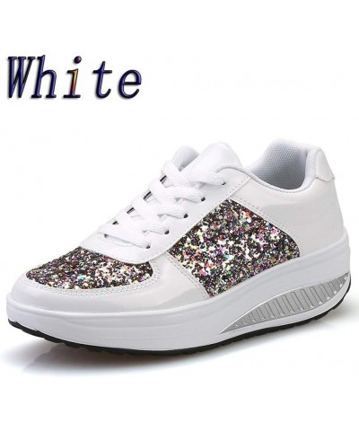 Girl's Sneakers White Nursing Shoes Women Gift for Wife Memory Foam Shoes Women Black Casual Shoes for Women White $13.42 Ath...