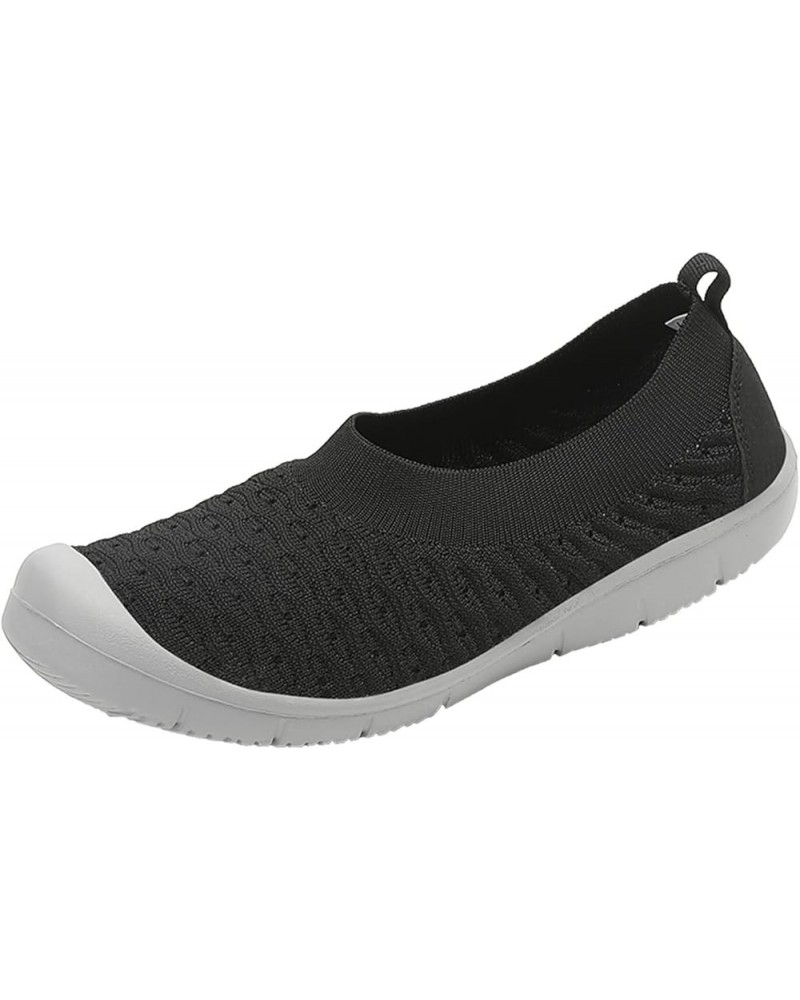 Memory Foam Flats Womens Mules Flats Women's Ballet Flats Women's Flats Z 01-black $10.99 Flats