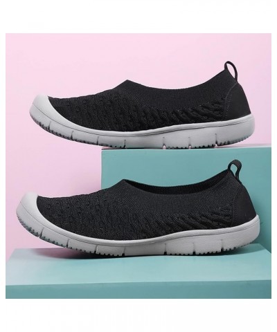 Memory Foam Flats Womens Mules Flats Women's Ballet Flats Women's Flats Z 01-black $10.99 Flats