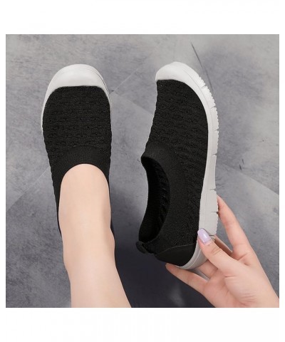 Memory Foam Flats Womens Mules Flats Women's Ballet Flats Women's Flats Z 01-black $10.99 Flats