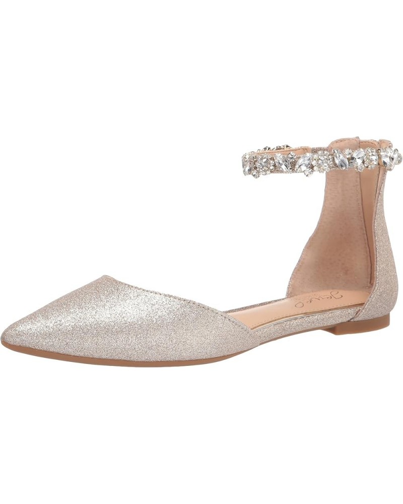 Women's Cassidy Ballet Flat Gold Glitter $30.73 Flats