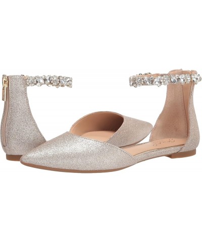 Women's Cassidy Ballet Flat Gold Glitter $30.73 Flats