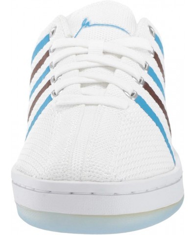 Women's Classic 88 Knit Clouds and Dirt Sneaker White-brown-blue $42.89 Fashion Sneakers