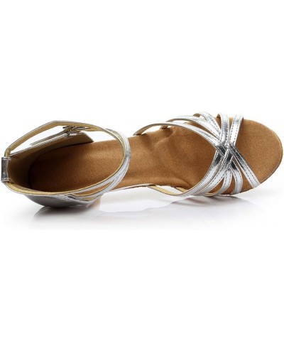 High Heel Women,Fashion Latin Dancing Shoes Women Ballroom Dance Sandals Prom Women's Sandals Sparkly Sandals Women (Khaki, 7...