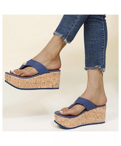 Women Espadrille Flatform Platform Wedge Shoes Memory Foam Orthotic Sandal Non Slip Flats Casual Summer Dress Wedges 114-htrn...