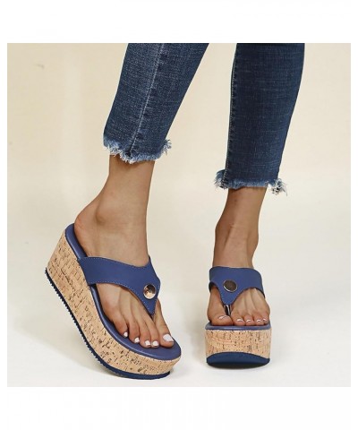 Women Espadrille Flatform Platform Wedge Shoes Memory Foam Orthotic Sandal Non Slip Flats Casual Summer Dress Wedges 114-htrn...