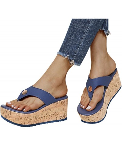 Women Espadrille Flatform Platform Wedge Shoes Memory Foam Orthotic Sandal Non Slip Flats Casual Summer Dress Wedges 114-htrn...