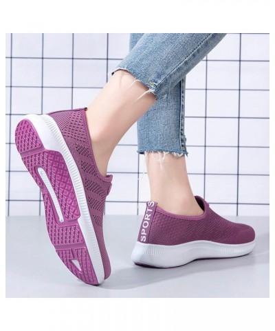 White Shoes Womens White Sneakers Ballet Flats Women's Sneakers with Stars Black Flats for Women Dressy Comfort Z 12-purple $...