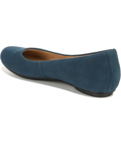 Women Maxwell Slip On Flats Ocean Blue Suede $36.80 Flats