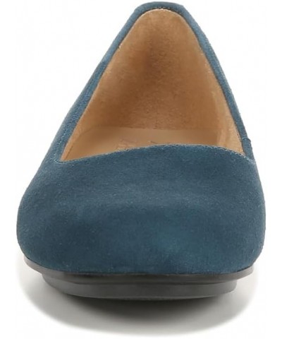 Women Maxwell Slip On Flats Ocean Blue Suede $36.80 Flats