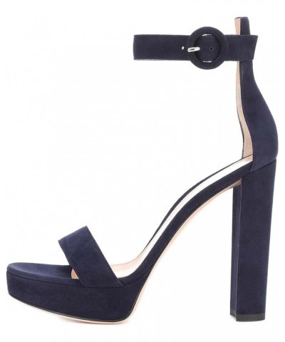 Platform Sandals 44 Blue $29.59 Sandals