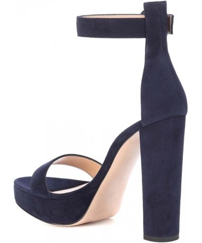 Platform Sandals 44 Blue $29.59 Sandals