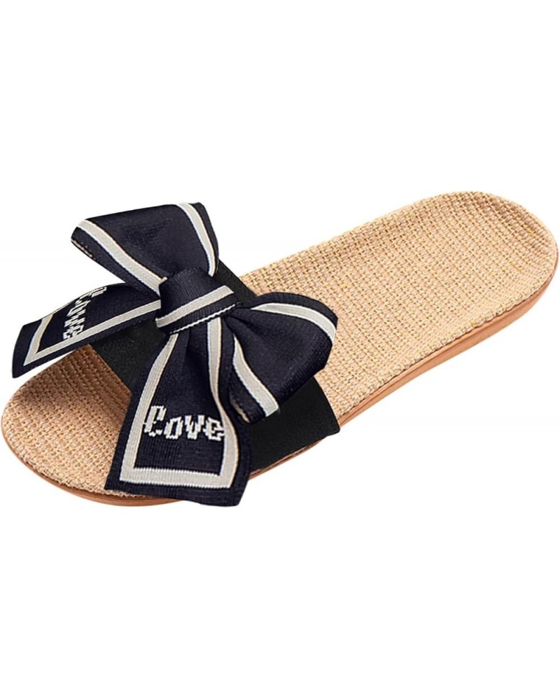 Flip Flop Slippers Women Beach Women Slide Sandals Slides Sandals Women Wedges Platform Women Flats Shoes Dre Black-c $10.29 ...