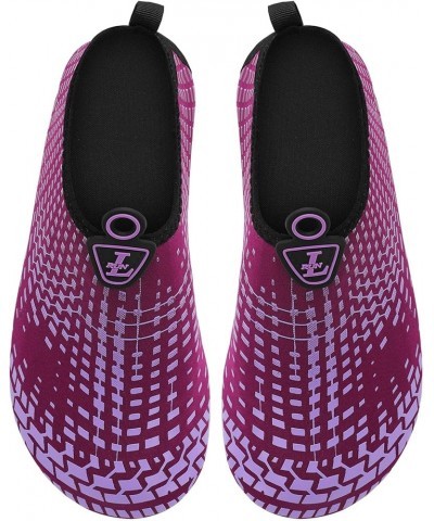 Women Water Shoes Mens Barefoot Skin Aqua Socks for Run Dive Surf Swim Beach Yoga Quick Drying Wzh Purple $9.68 Outdoor Shoes