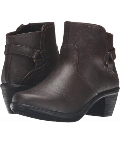 Women's Dawnta Ankle Bootie Brown $34.79 Boots