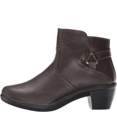 Women's Dawnta Ankle Bootie Brown $34.79 Boots