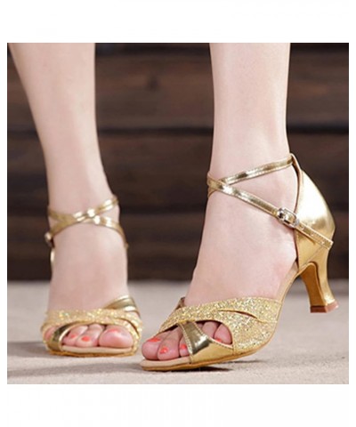 Heeled Sandals Beach Sandals Women Platform Sandals Women Sandals Size 7 1/2 Women Heeled Sandals Red Fashion 3-gold $15.38 S...