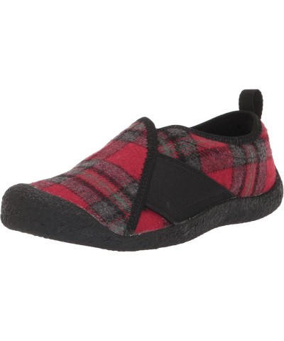 Women's Howser Wrap Low Height Casual Comfy Durable Slippers Red Plaid/Black $42.17 Sandals