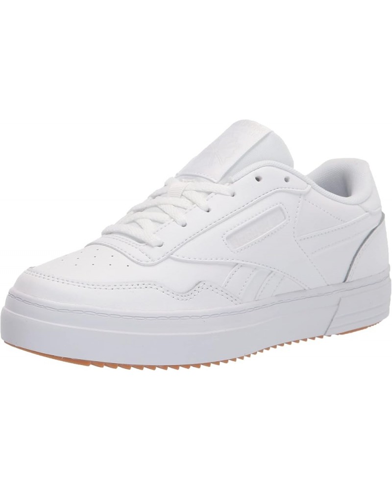 Women's Club MEMT Sneaker White/True Grey/Rubber Gum $35.19 Fashion Sneakers