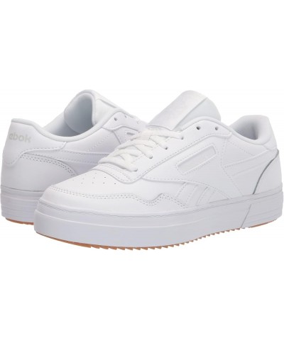 Women's Club MEMT Sneaker White/True Grey/Rubber Gum $35.19 Fashion Sneakers