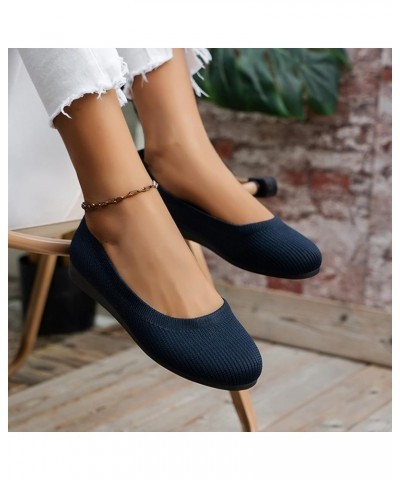 Wedge Sandals for Women Open Toe Ankle Strap Espadrille Heeled Casual Sandal Dressy Summer Slippers Shoes 156-ixpyn-darkblue-...