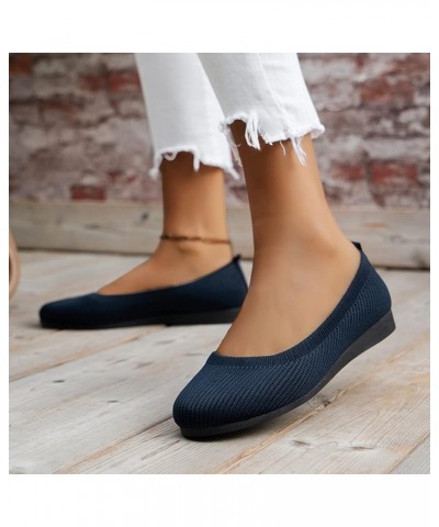 Wedge Sandals for Women Open Toe Ankle Strap Espadrille Heeled Casual Sandal Dressy Summer Slippers Shoes 156-ixpyn-darkblue-...