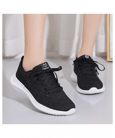 Glitter Tennis Shoes Women, Women's Fashion Sneakers Women Slip On Walking Shoes Round Toe Athletic Shoes Gift Black $14.38 A...