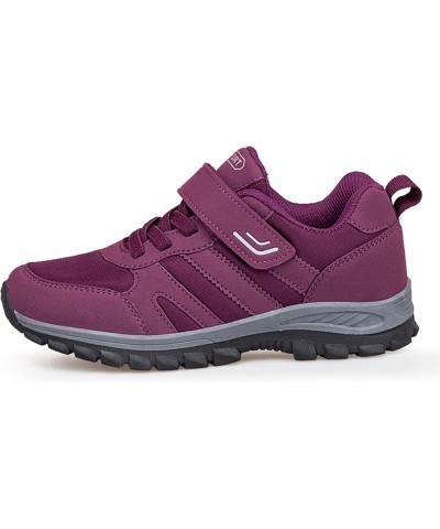 Sneakers for Women Breathable Sneakers Walking Sneakers On Sneakers Women B-purple $17.68 Athletic Shoes