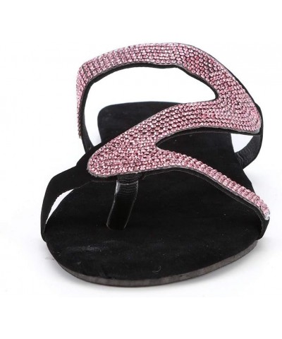 Sandals for Women Block Shoes Thick Sole Orthopedic Sandals Buckle Summer Flip-Flop Casual Walking Flats 174-hyems-pink-f $16...