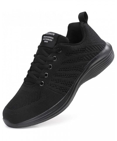 Sneakers for Women Breathable Sneakers Canvas Sneakers Slip On Athletic Trainers Z 03-black $14.77 Athletic Shoes